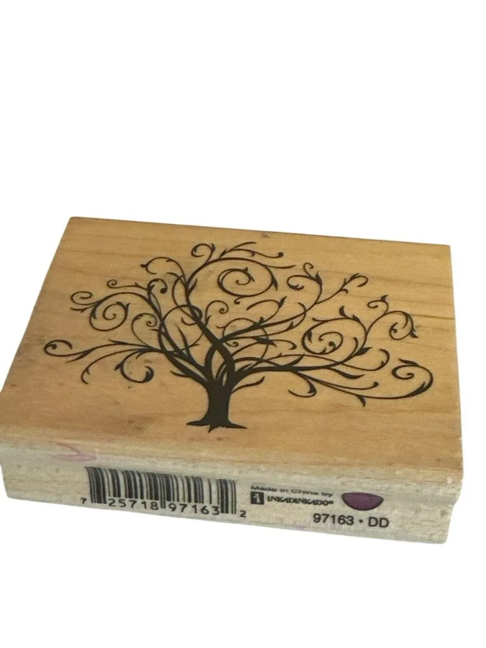 Rubber Stamps Wood Blocks Unique Designs Like Dress Form Bee Wreath Birdcage